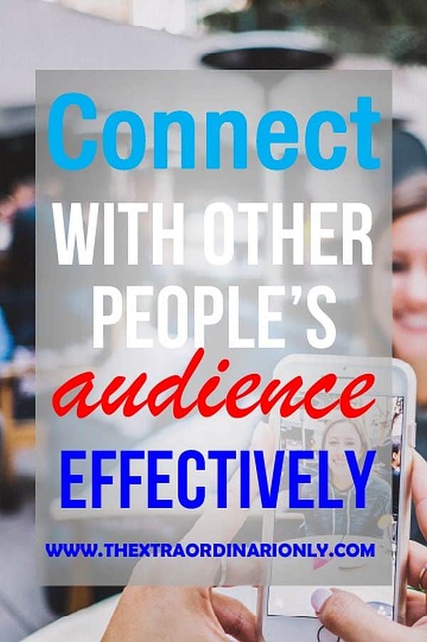 thextraordinarionly connect with other peoples audience pin