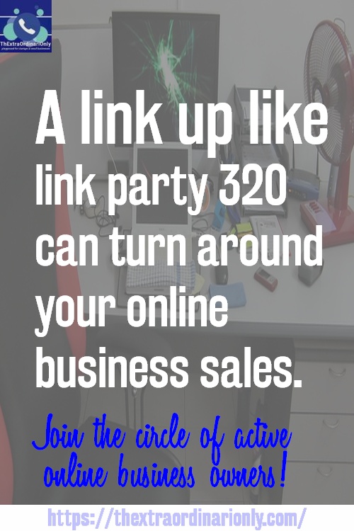 A link up like link party 320 can turn around your cashflow