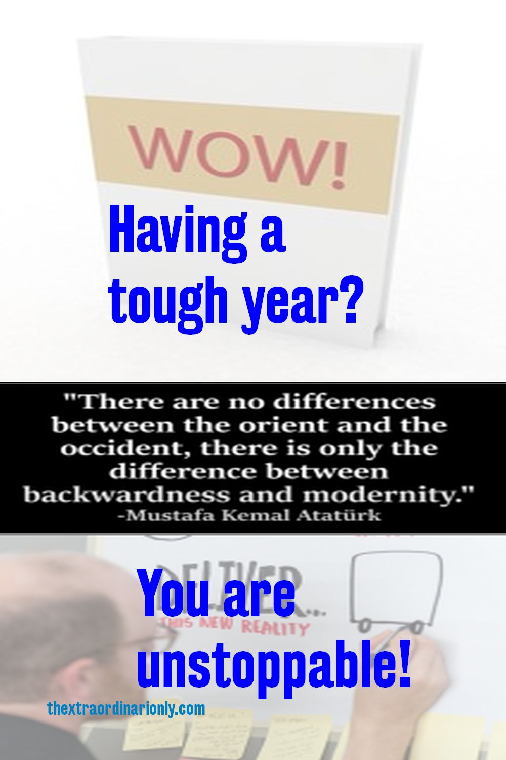 Are you having a tough year you are unstoppable