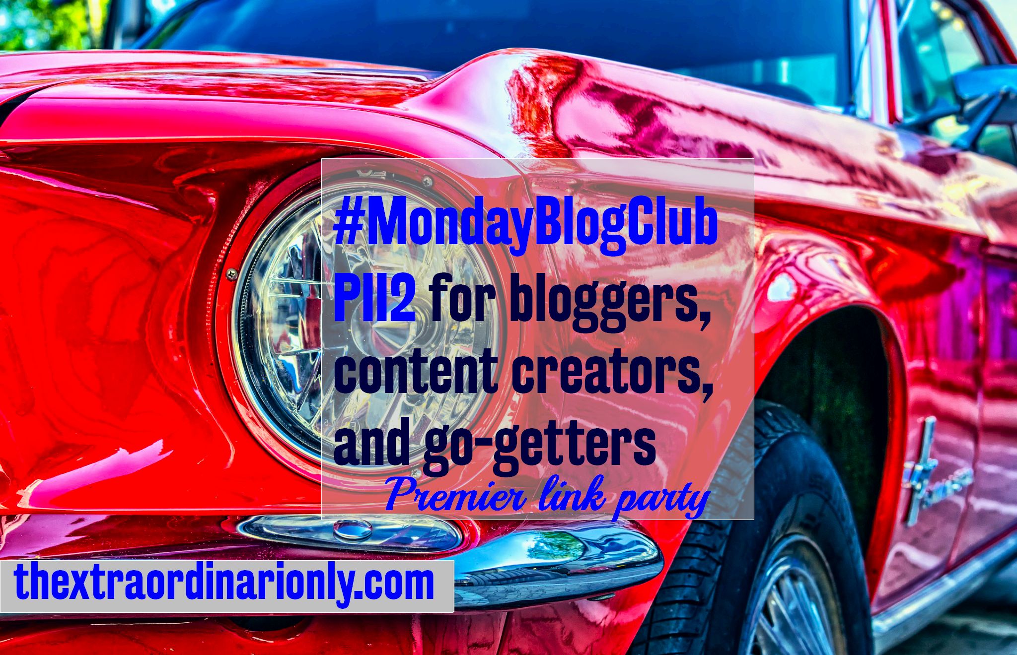 Monday blog club PII2 premier link party