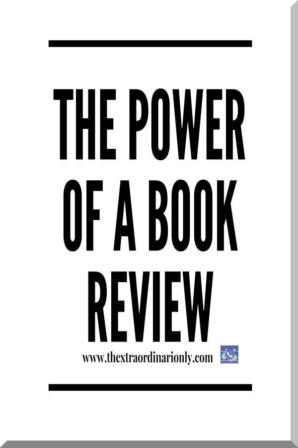 thextraordinarionly power of a book review PIN by Hazlo Emma